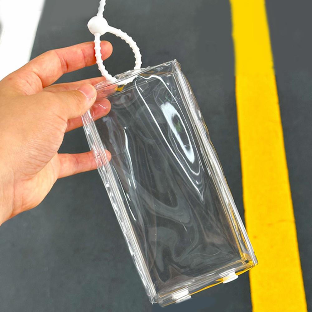 15cm Transparent Pain Pack Pendant Protective Cover Doll Plush Dustproof Bag Hanging Bag