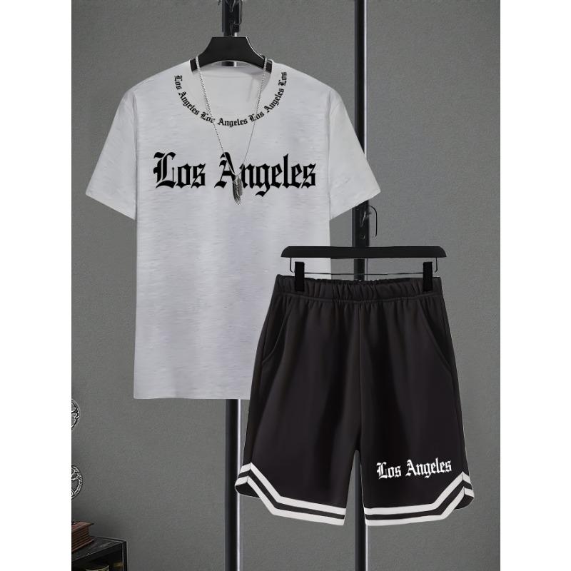 The Best-selling Youth Set for Summer 2025 Featuring Letter Prints Is a Vibrant and Fashionable Streetwear