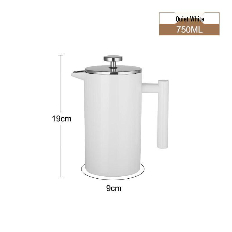 Qiwei 750ML Insulated Stainless Steel French Press