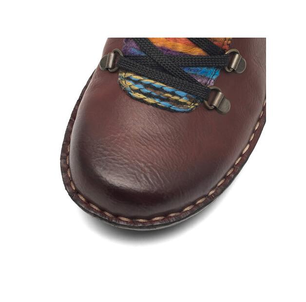 Burgundy Rieker Ankle Boots 73343-35