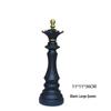 Nordic International Chess Ornament Set - King, Knight, Queen Resin Crafts Collection
