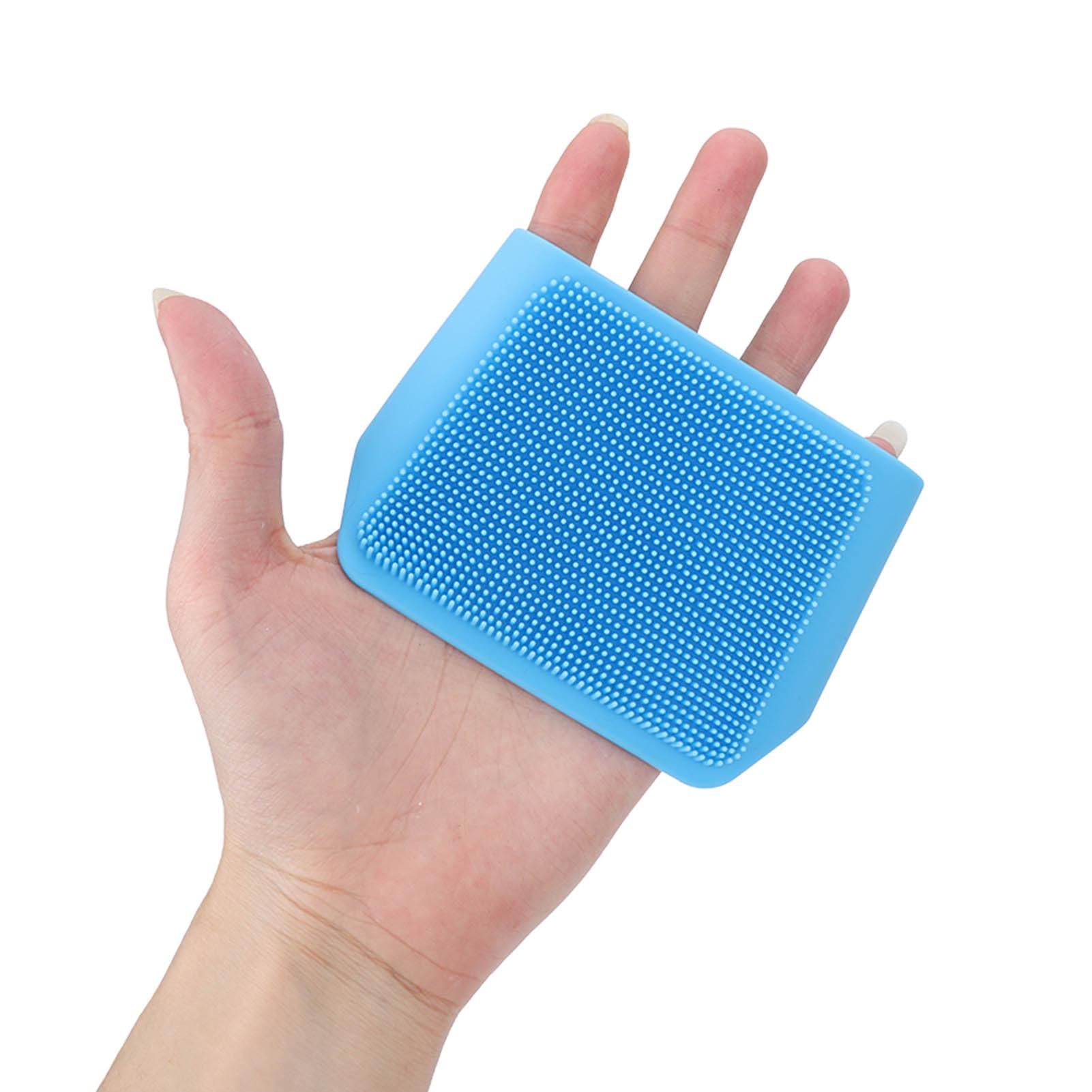

Silicone Exfoliating Brush Multifunction Bath Massage Body Scrubber Laundry Tableware Cleaning Brush