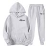 Men's Trendy Casual Hoodie and Sweatpant Set for Autumn and Spring 2025