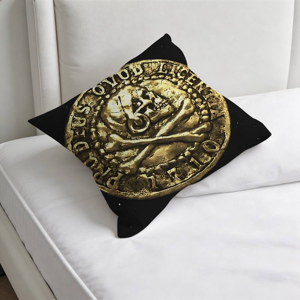 Sic Parvis MMagna Uncharted Square Pillow Case Soft Decorative Throw Pillow Cover for Home Sofa Bed