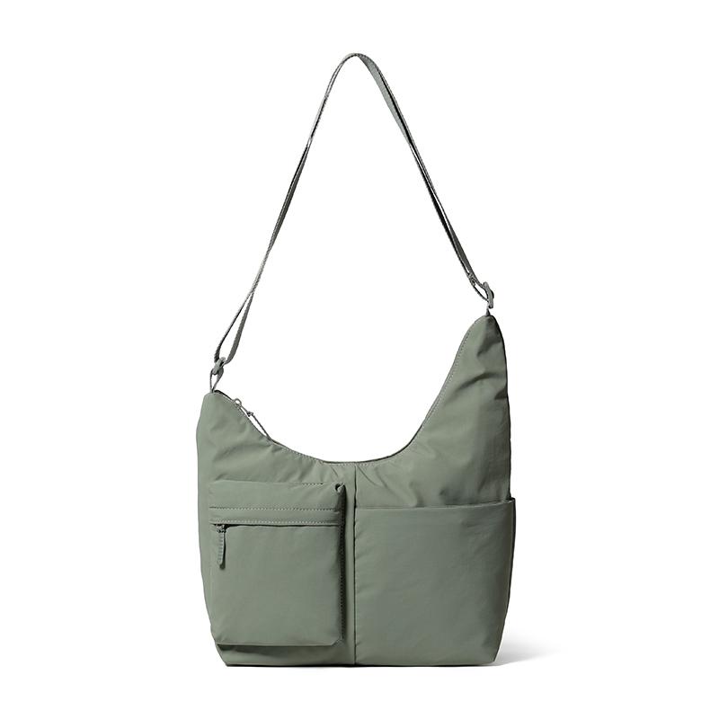 Multi-Pocket Sports Crossbody Bag Large Capacity Student Class Commuter Shoulder Bag
