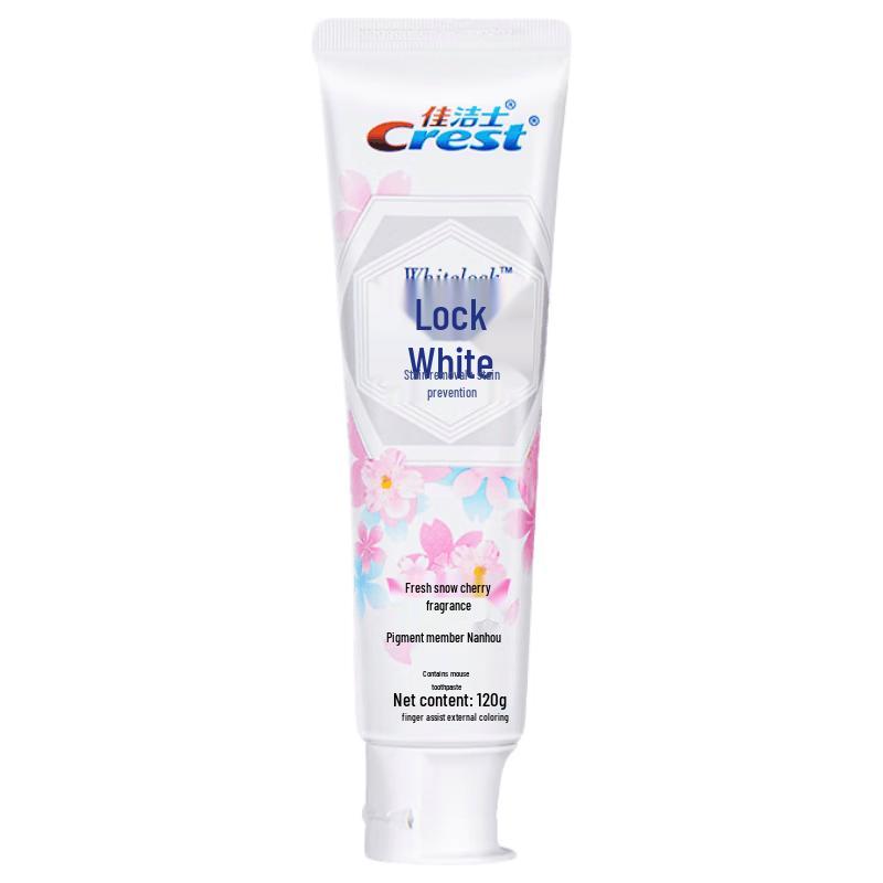 Crest Snow Cherry Scent Whitening Toothpaste