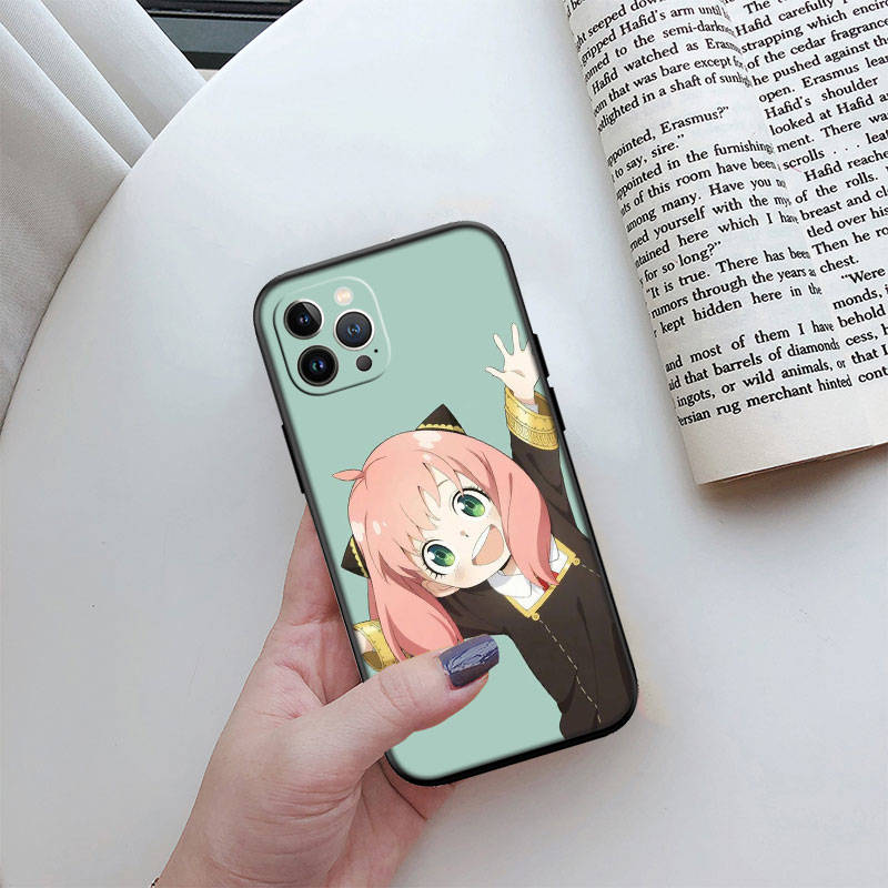 IR26 Spy X Anya Forger Family Case for Samsung A06 A35 A25 A24 A15 A05S A05 M55 M35 M15 A02 A12 A13 A10 A16 A20 A30 A22 A31 A32 A33 A42 A50