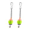 2x Pet Bird Toys Funny Strong Cage Colorful Toys for Macaw Cockatoo Lovebird