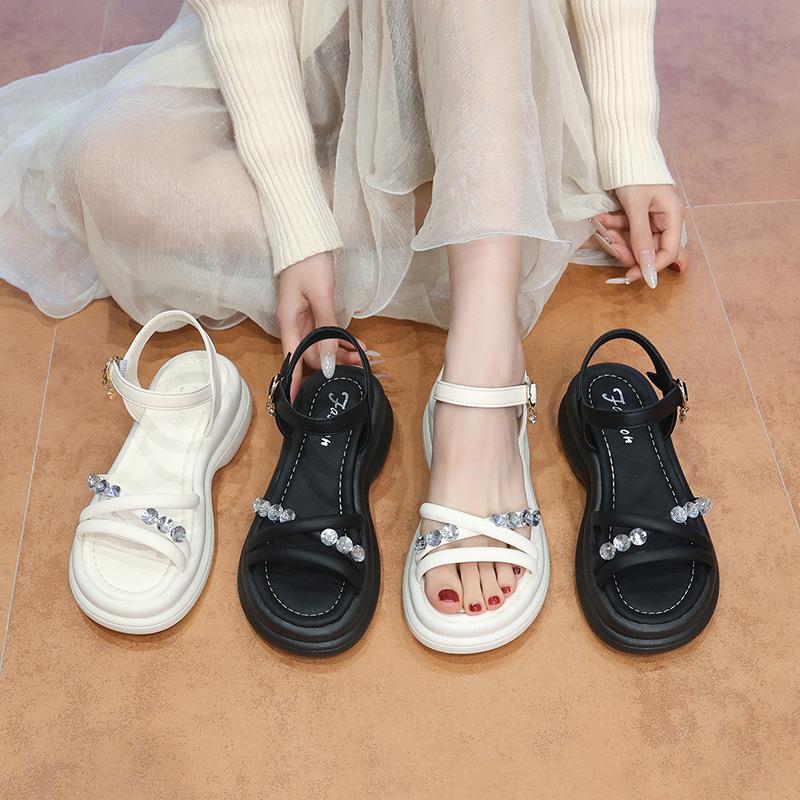New Style Sandals for Women, Thick-soled Shoes, Anti-slip Beach Shoes