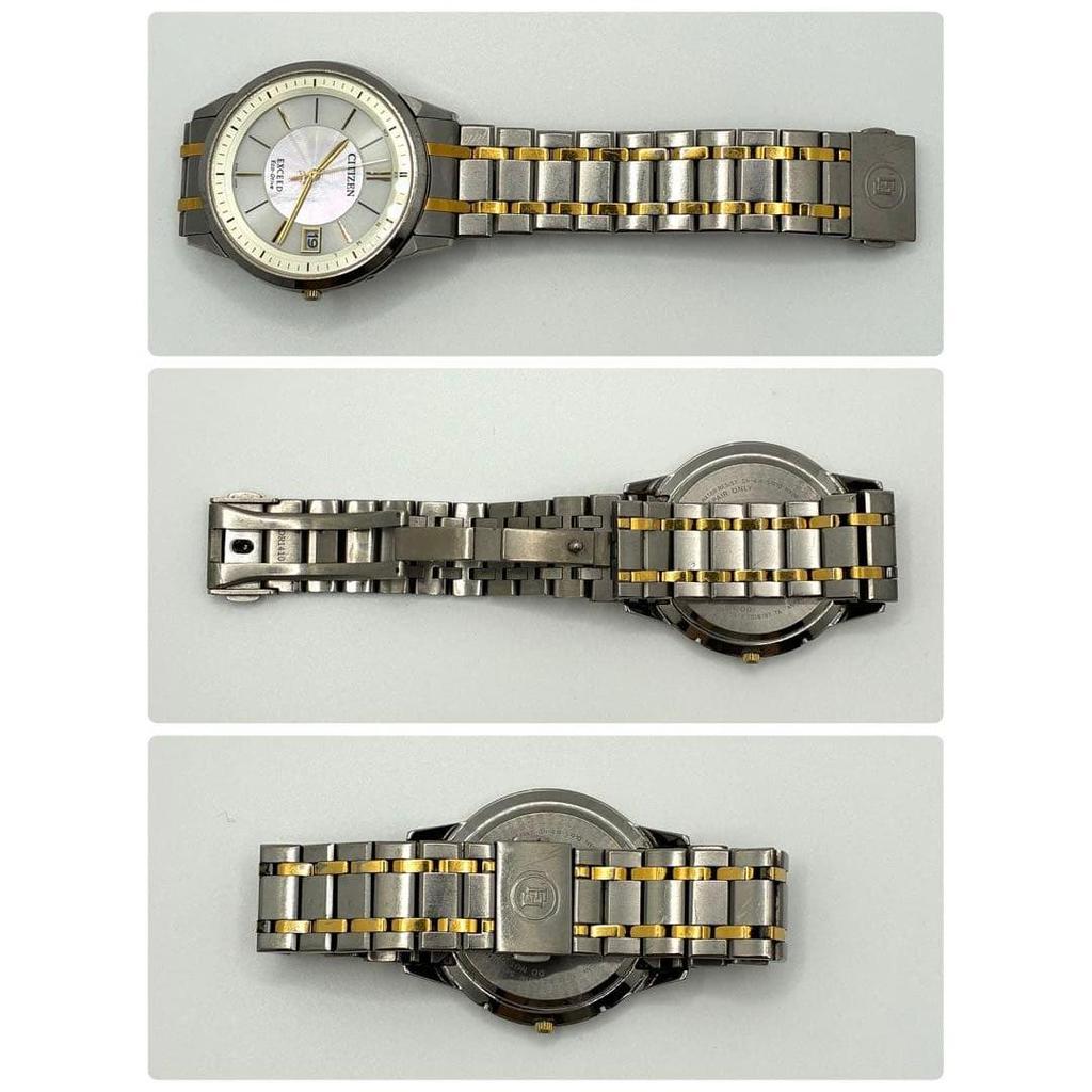 Used Excellent Condition CITIZEN EXCEED Mother-of-pearl Solar