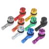 2Pcs Cnc Motorcycle 90 Degree Angle Wheel Tire Stem Tubeless Valve Aluminum