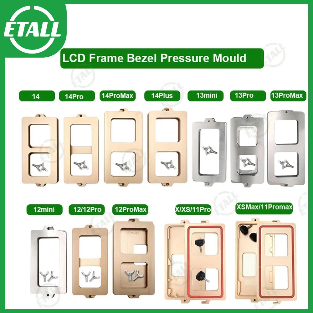 

Frame Clamping Mold For iPhone X XS/ XR/XSMax /11/12/ iPhone13 14 15 Series LCD Screen Frame Bezel Pressure Holding Mold Clamp X XS