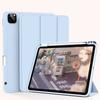 For iPad Case 10.2 Inch 3 Fold Soft Shell with Pencil Holder for iPad Pro 11 Air 4 5 Protective Cover