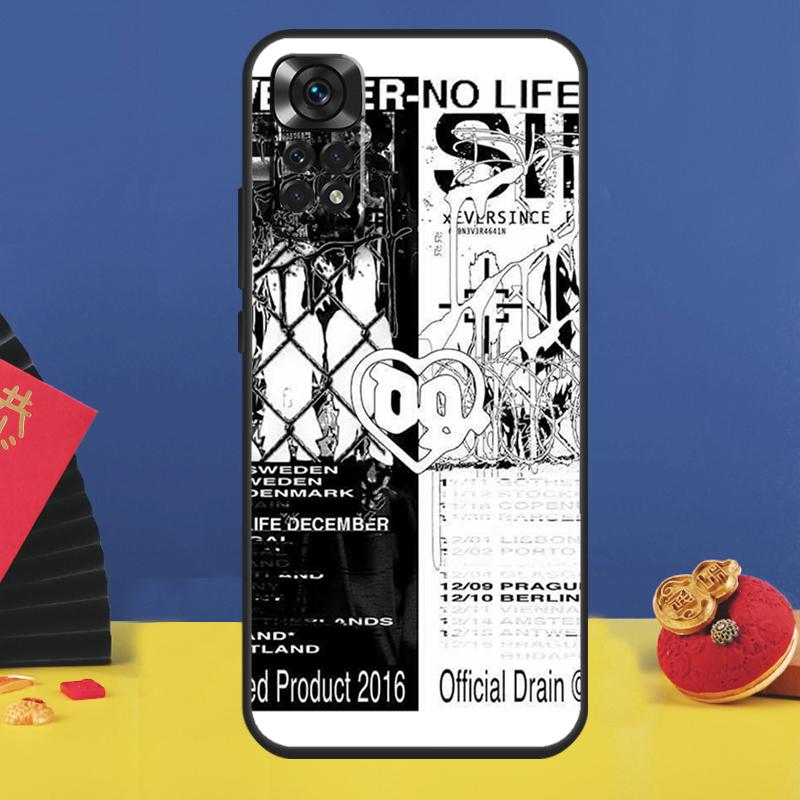 Drain Gang Phone Case For Xiaomi Redmi Note 11 Pro Note 10 Pro 12 8 9 Pro 9S 10S 11S 12C 9C 10C Funda
