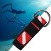 Universal Diving  Wrist Strap Hand Lanyard Hanging Rope with Clip d Shape Ring Equipment