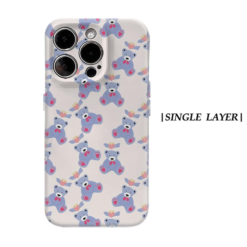 

Angel Teddy BearsFor Magnetic Phone Case for IPhone 17 16 15 14 13 Pro Max Plus Single Double-layer Tough Case IPHONE17PROMAX