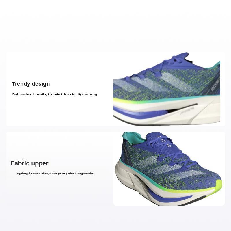 Кроссовки унисекс adidas Adizero Prime X 2.0 Strung Cobalt Blue Lucid Lemon Zero-Metallic IF1209 40⅔