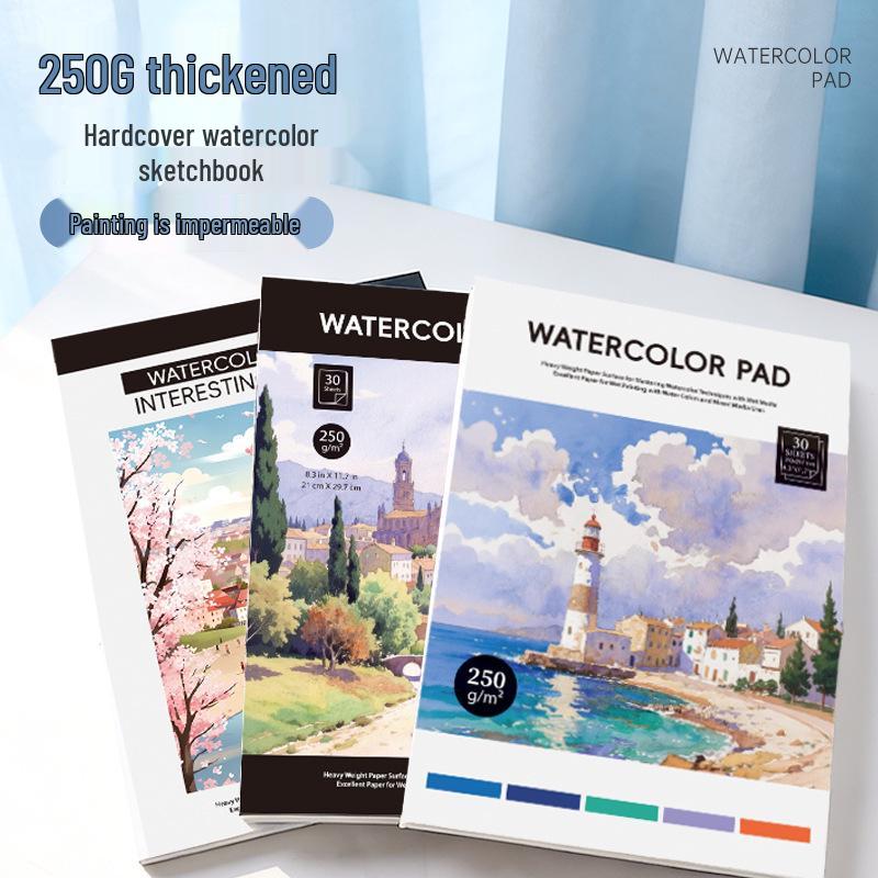 A4 Thickened Art Student Sketchbook - Glue-bound, Blank Pages for Drawing & Graffiti 1 unit