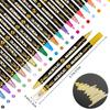 Double Tip Metal Acrylic Marker Set Stackable Color PenS Children's Student  Art Stationary Handbook Graffiti Drawing Art Marker