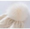 Warm Knit Cashmere Slouchy Hat: Versatile, Ear-Protective Head Covering for Autumn & Winter, Fits Large Circumferences