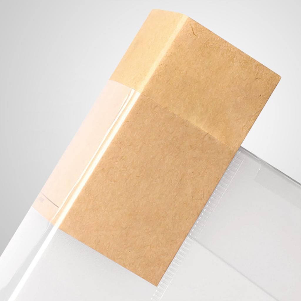 File Folder Organizer Plastic Storage File Box Archives Case Document Storage Box Elastic String Lock for School Office