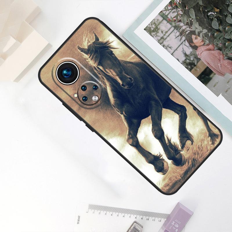 Horses Running For Honor Magic 8 Pro 6 7 Lite Case For Honor 200 400 50 70 90 X8c X8b X9a X9b X9c X9d Win RT