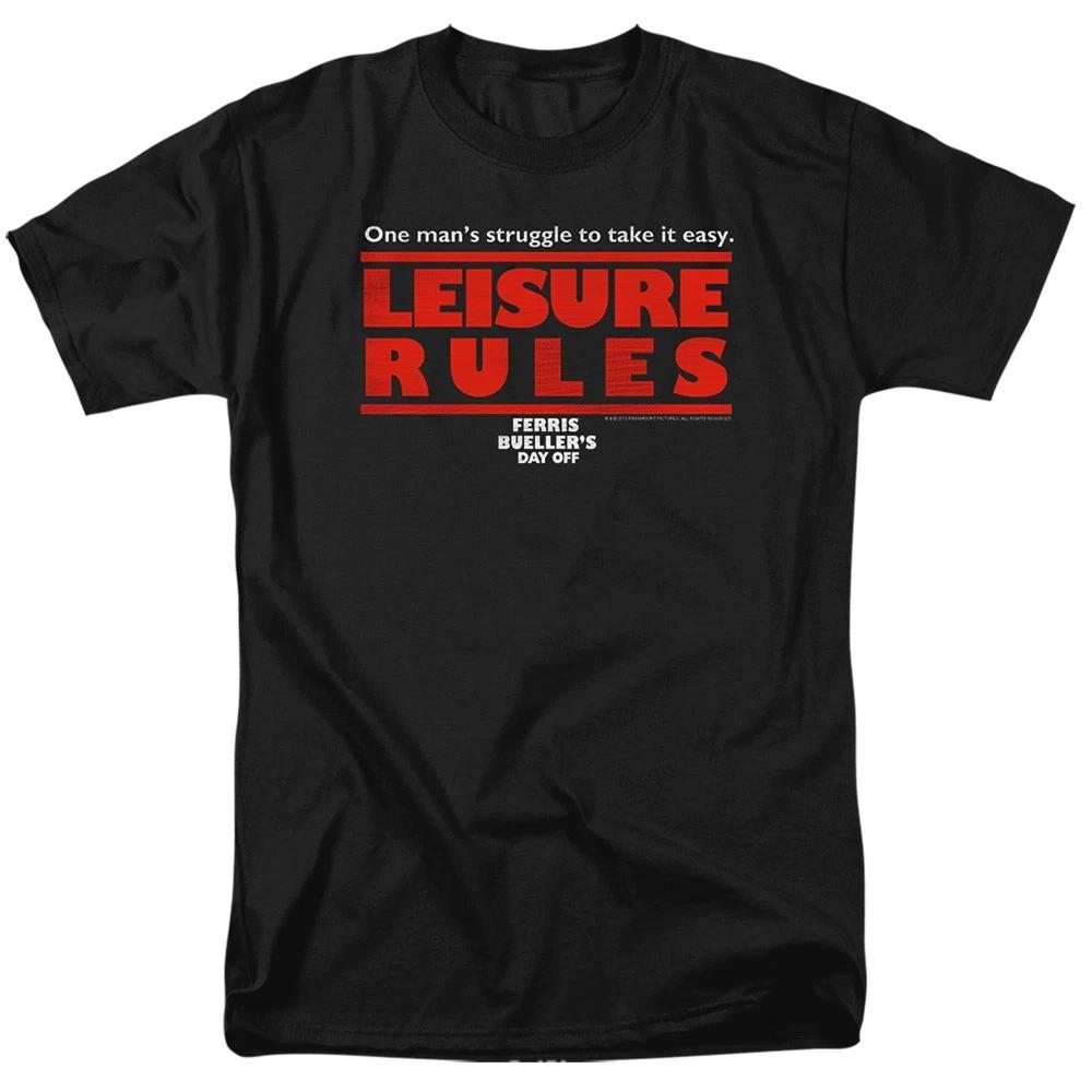 Ferris Bueller s Day Off - Leisure Rules -  Unisex Children s T-shirt - Black 100