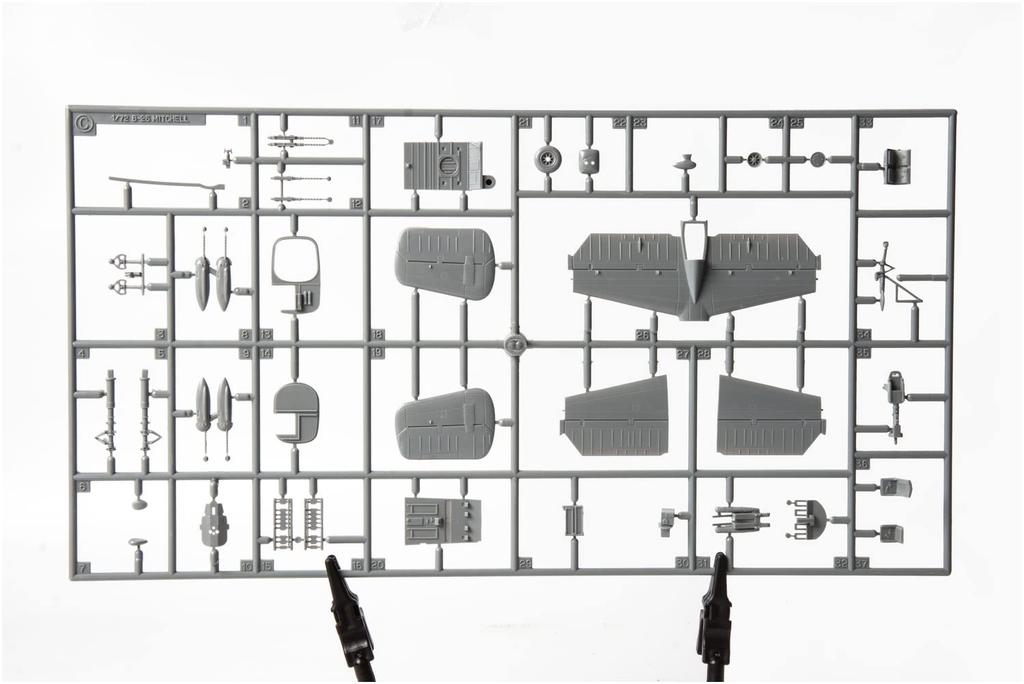 Eduard 1/72 Profipack US Army Air Forces B-25J Mitchell Strafer Plastic Model Kit EDU7012