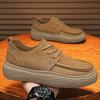 Fashion Platform Mens Casual Shoes Comfort Soft Men Loafers Lightweight Slip on Walking Sneakers Breathable Flats Driving Shoes