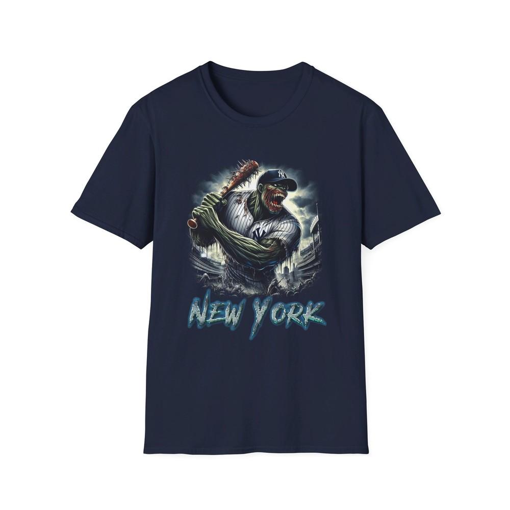 

New York Yankees Horror Mashup T-Shirt - Dark and Disturbing Fan Apparel 2XL