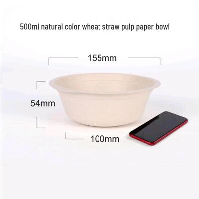 Biodegradowalne jednorazowe miski papierowe