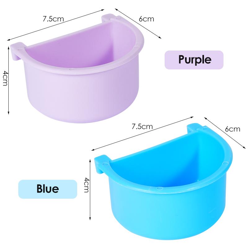 Bird Drinking Water Box Pparrot Hanging Bird Food Cup Canary 7.5cm Feeder Psittaciformes Convenient Water Bowl Bird Food Bowl