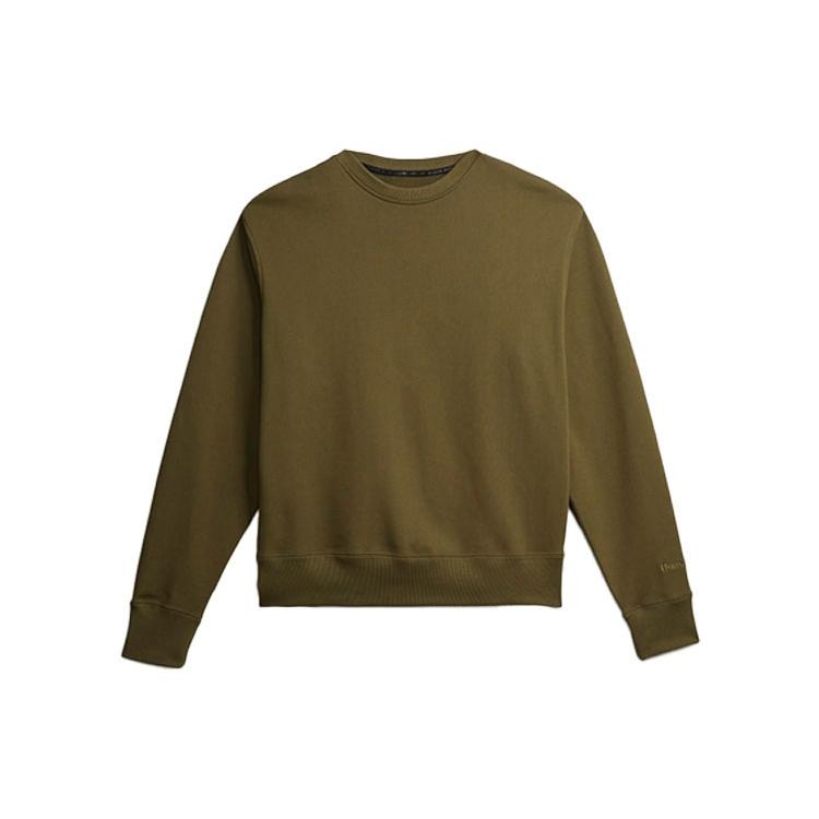 adidas x Pharrell Sports Basic Sweatshirt Olive Green Unisex H58308 XS