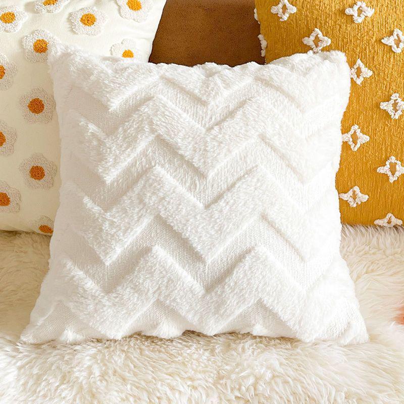 Nordic Retro Houndstooth Sofa Cushion Pillow for Living Room or Bedroom