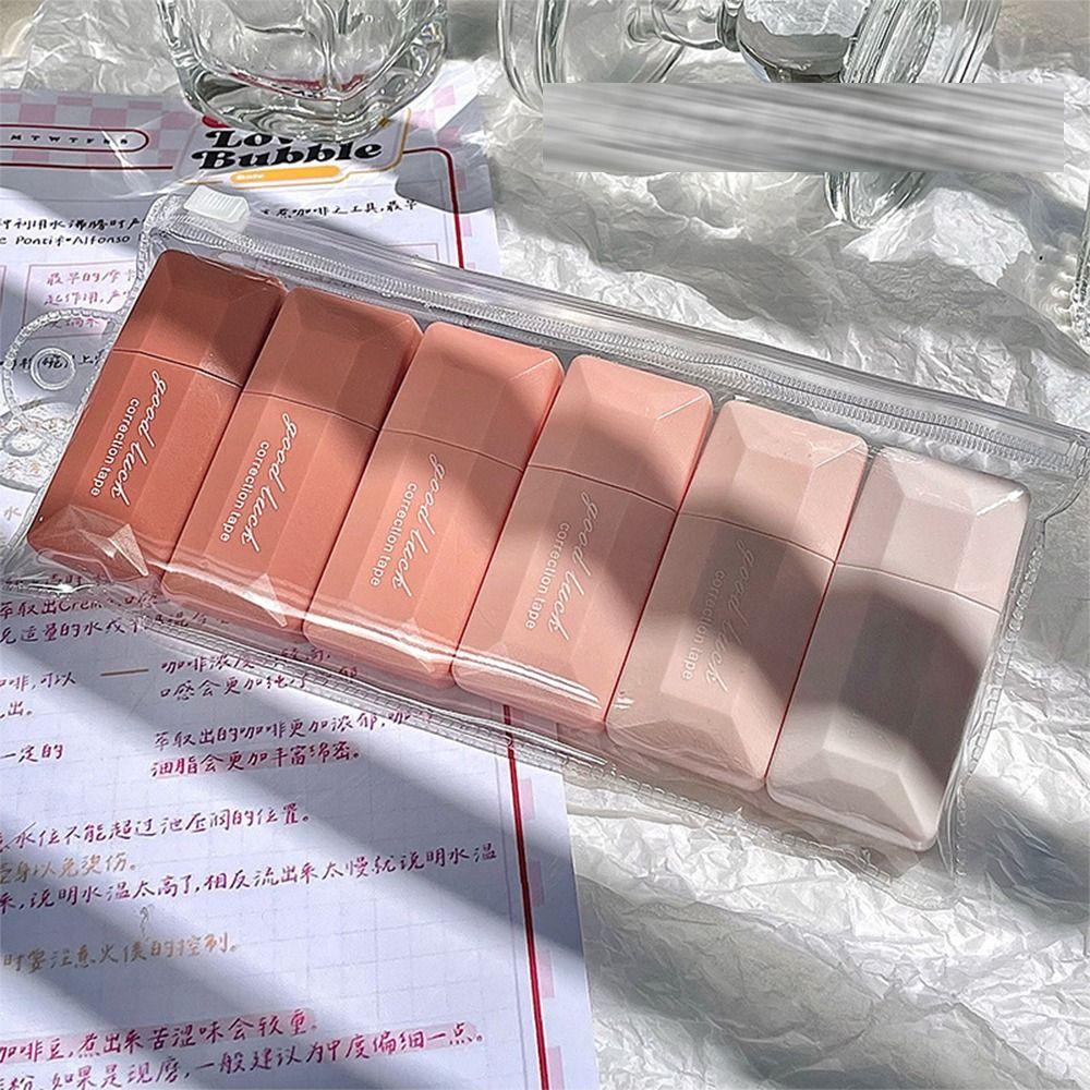 

Gradient Color White Out Corrections Tape Error Corrector Writing Corrector Office Accessorie зелений