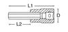 SIGNET Drive 10mm Long Hex Bit Socket 22948 3/8