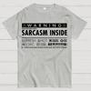Sarcasm Inside Cotton Summer Casual Cool Loose T-Shirt