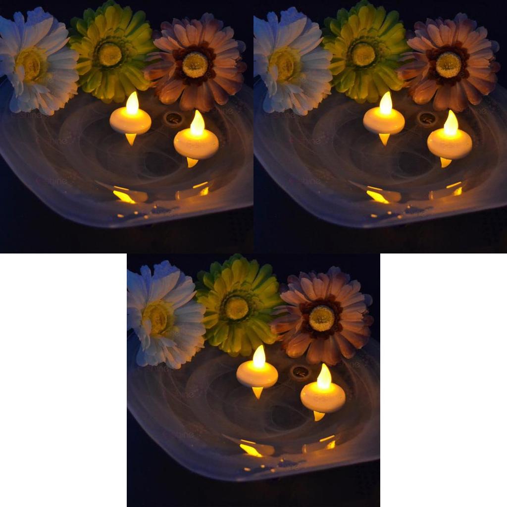 Waterproof Floating Led Candle For Party Decor With Safe Flamefree Design For Events