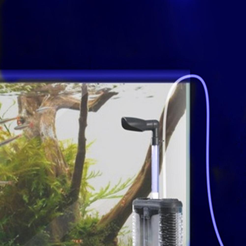 Fish Tank Filters Internal Aquarium Filter 2 Pressure Adjusting Switch Sponge Internal