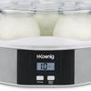Joghurtbereiter HKOENIG - ELY70 - Kapazität 7 Becher à 160ml - Programmierbar bis zu 15h - 15W