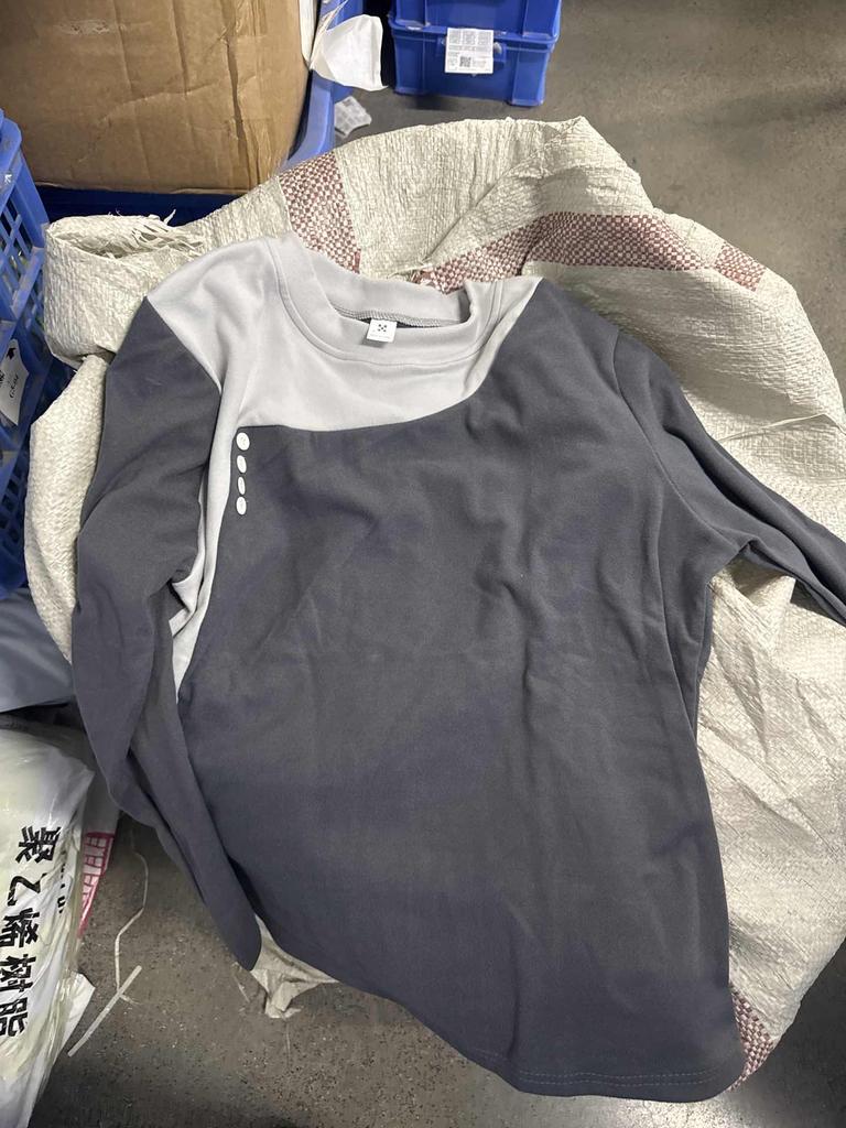 Fleece,lined Turtleneck Color,blocked Top With Button Embellishments For Added .