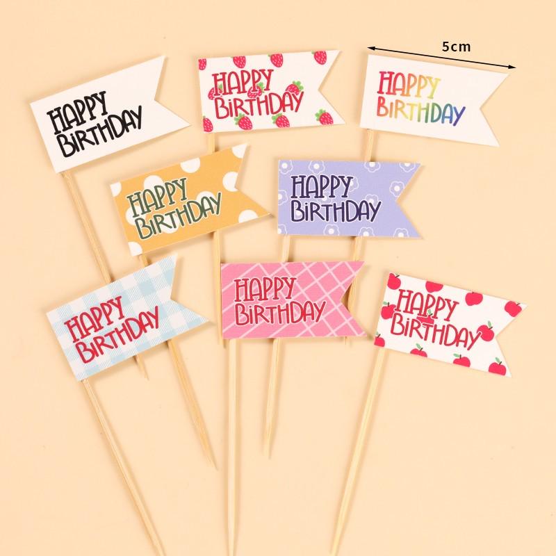Cute Cartoon Candle Cake Toppers for Kids' Birthday Parties
