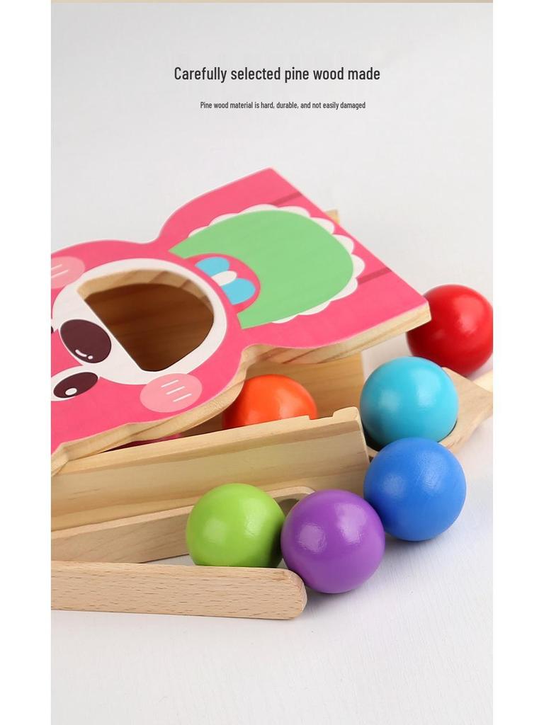 Montessori Farbsortier Teddybär Spielzeugset für Früherziehung