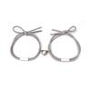 Elastic Heart Magnet Attraction Couple Bracelet Set 2 Pack Matching Rope Bracelets for Men Women