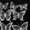 20 Lace Pieces for Scrapbooking Craft Paper DIY Projects and Journals