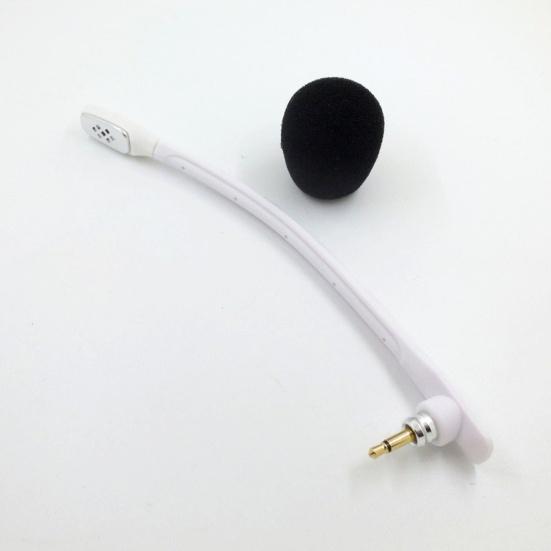 Replacement Microphone Detachable Plug and Play Bendable Noise Reduction Replacement Headphone Mic Boom for Logitech ASTRO A40