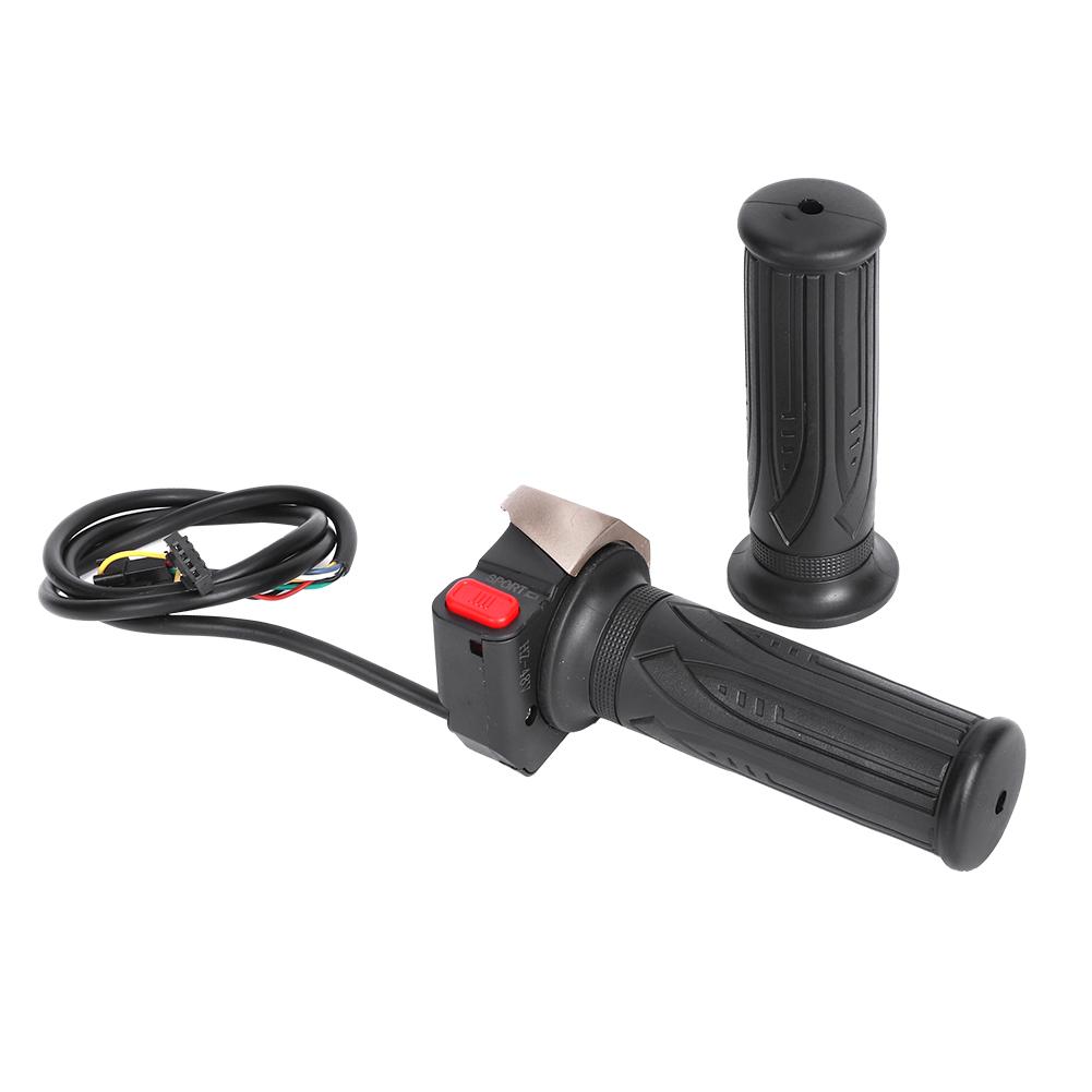 Manșon accelerație universal pentru bicicletă electrică, stocare energie baterie litiu cu buton, viteză multifuncțională