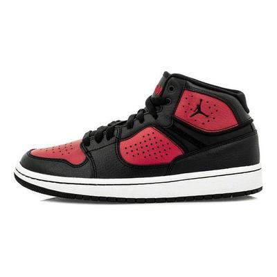 Air Access GS Bred Sneakers per Bambini Nero Rosso Palestra Bianco AV7941-006