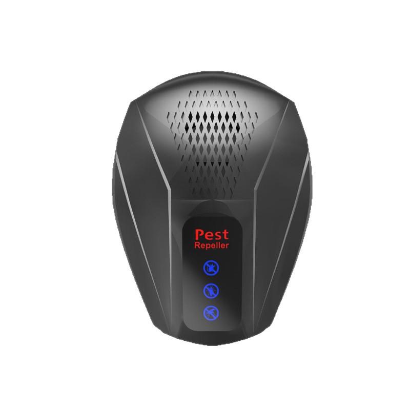 

Ultrasonic Repellent , 3 Modes Against Rats, Cockroaches, Mosquitoes, Plug,in for Home Use Black