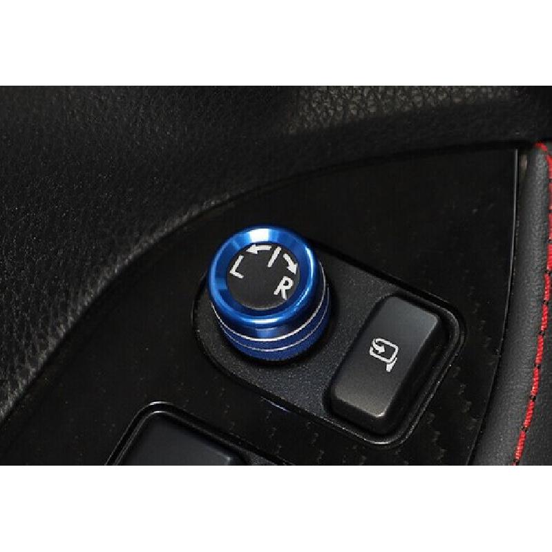 For Toyota 86 Subaru BRZ 17-20 Blue Aluminum Central Console Ac Knob Cover Trim